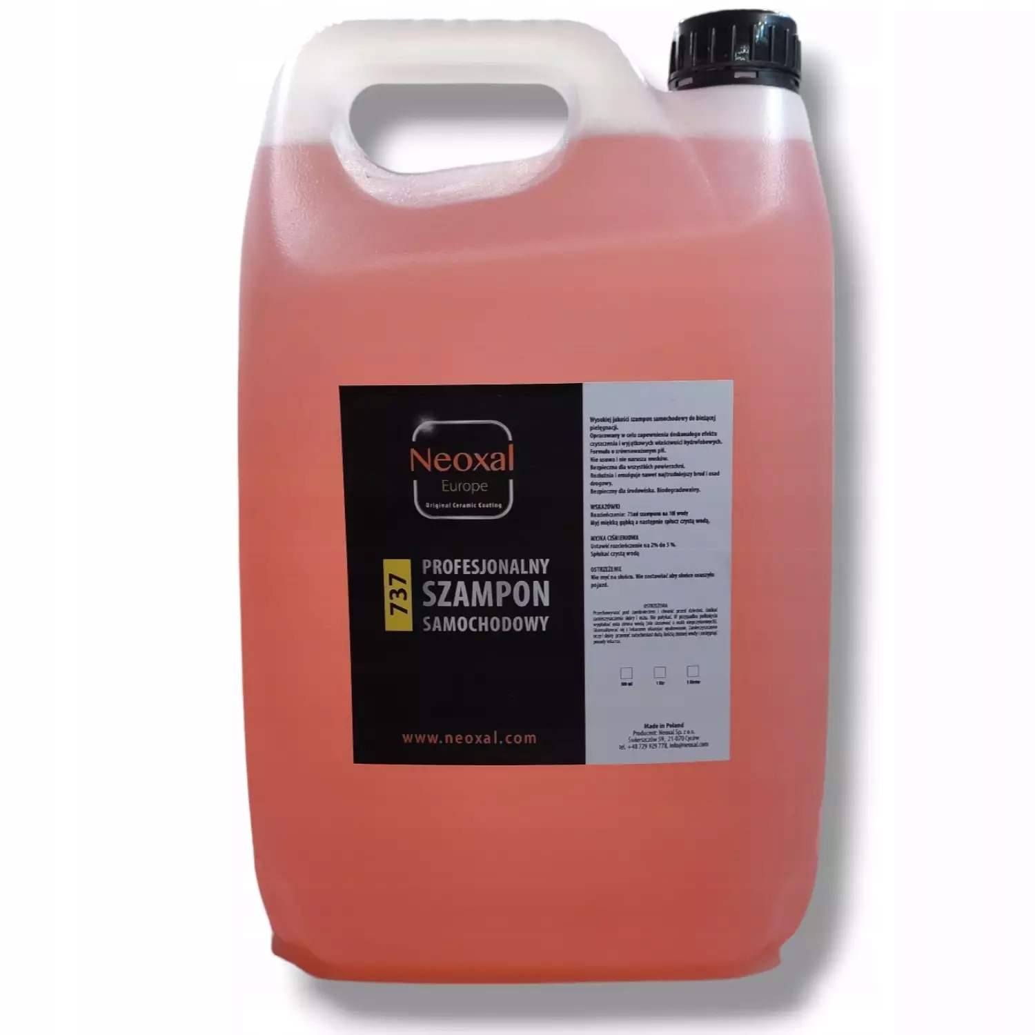 Neoxal 737 5L Szampon Do Odtykania Powlok