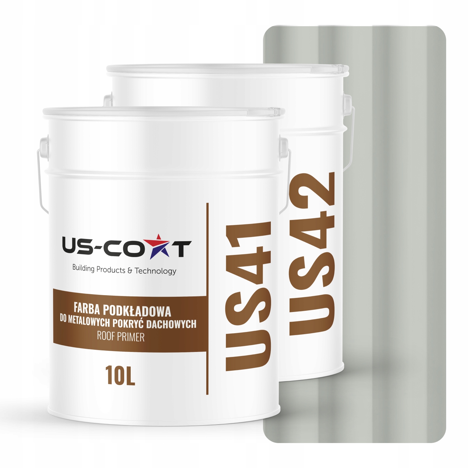 Farba Na Kovové Strechy Podložka Biela Papirus RAL9018 74 m2 Mat