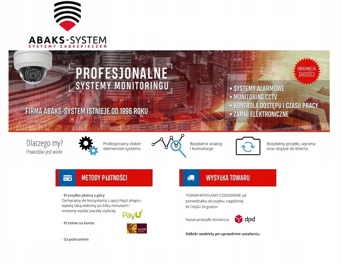 Centrala alarmowa Hub 2 Ajax Producent Ajax