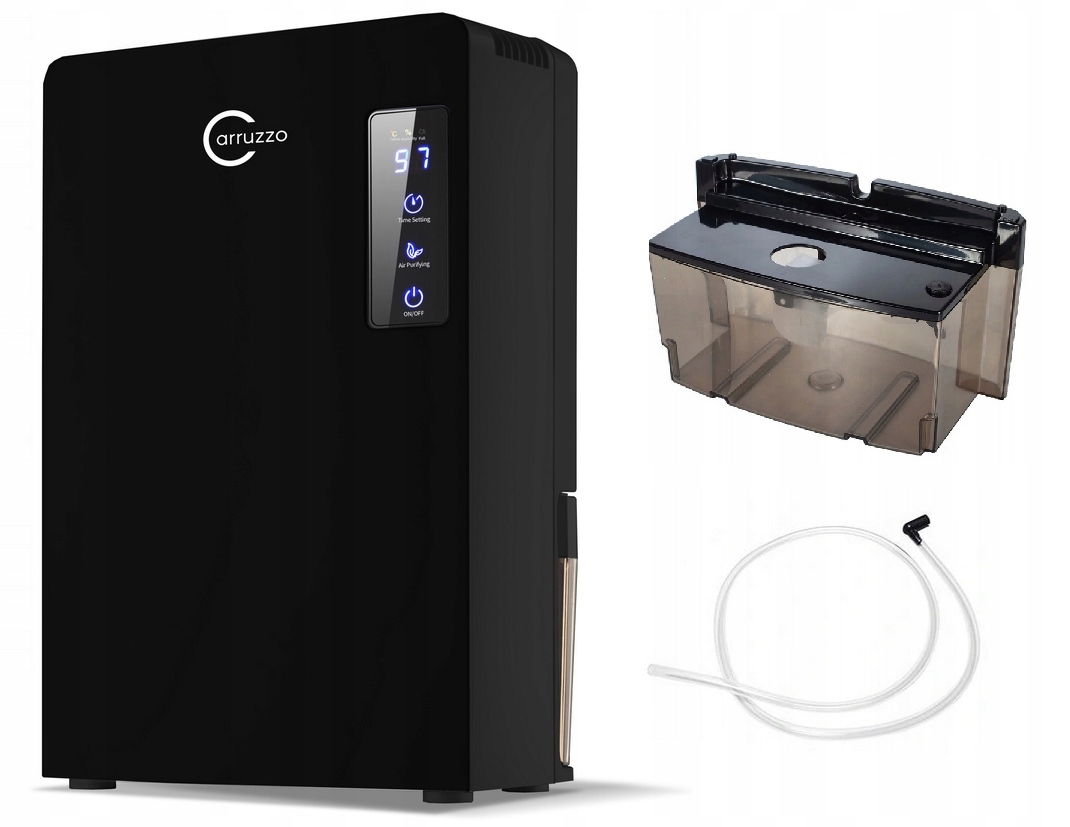 DUŻY CICHY OSUSZACZ POWIETRZA POCHŁANIACZ WILGOCI OCZYSZCZACZ 2200ml LED