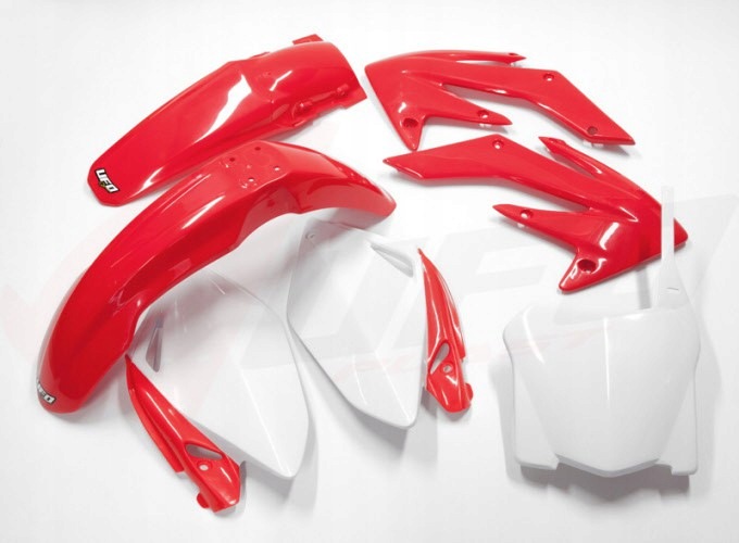 Ufo Sada Plastov Honda Crf 250R '08-'09 Farba Oem '08 (červená/biela)