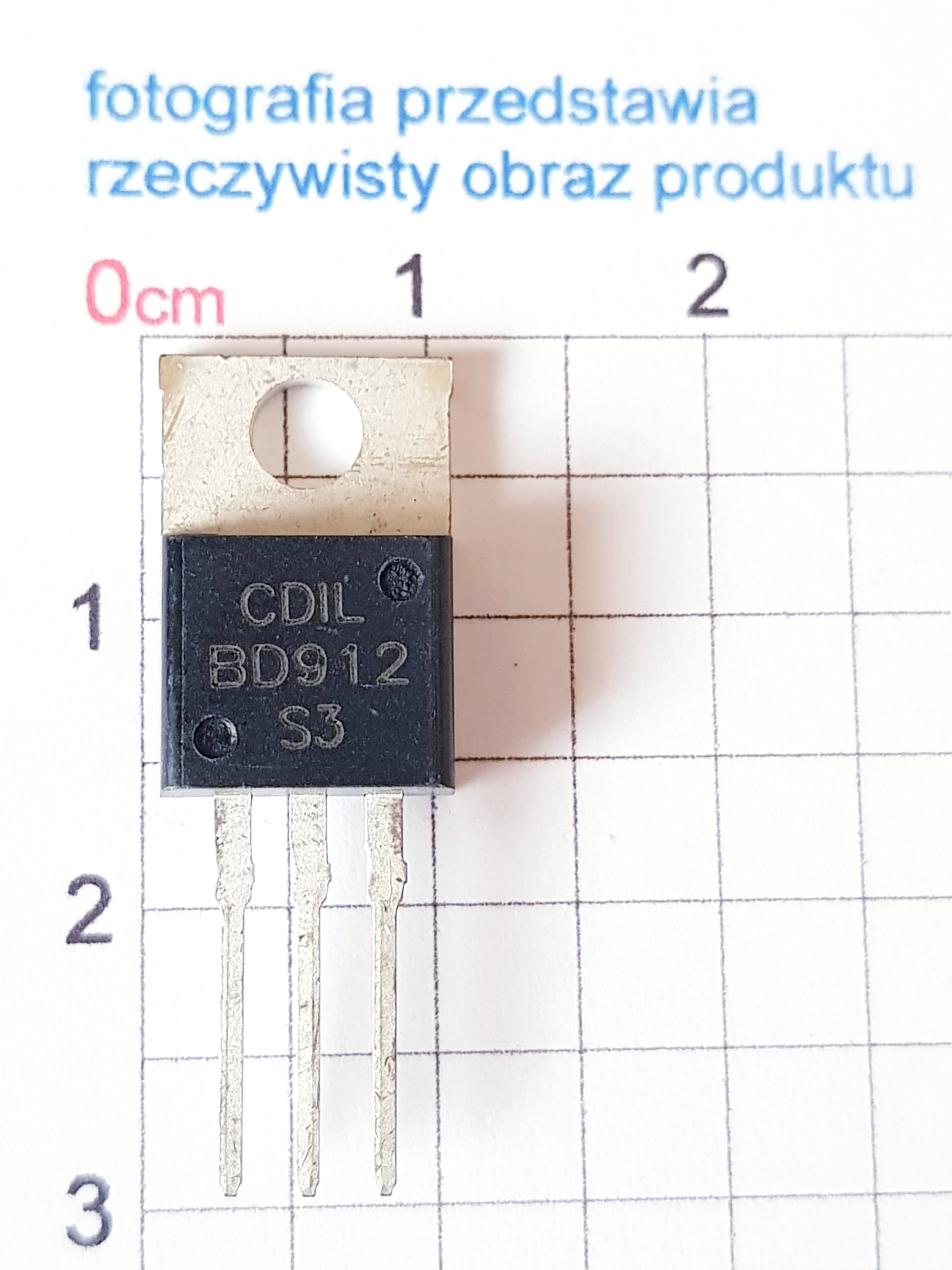 Tranzystor BD912 bipolarny Pnp 15A 100V STMicroelectronics Bd 912
