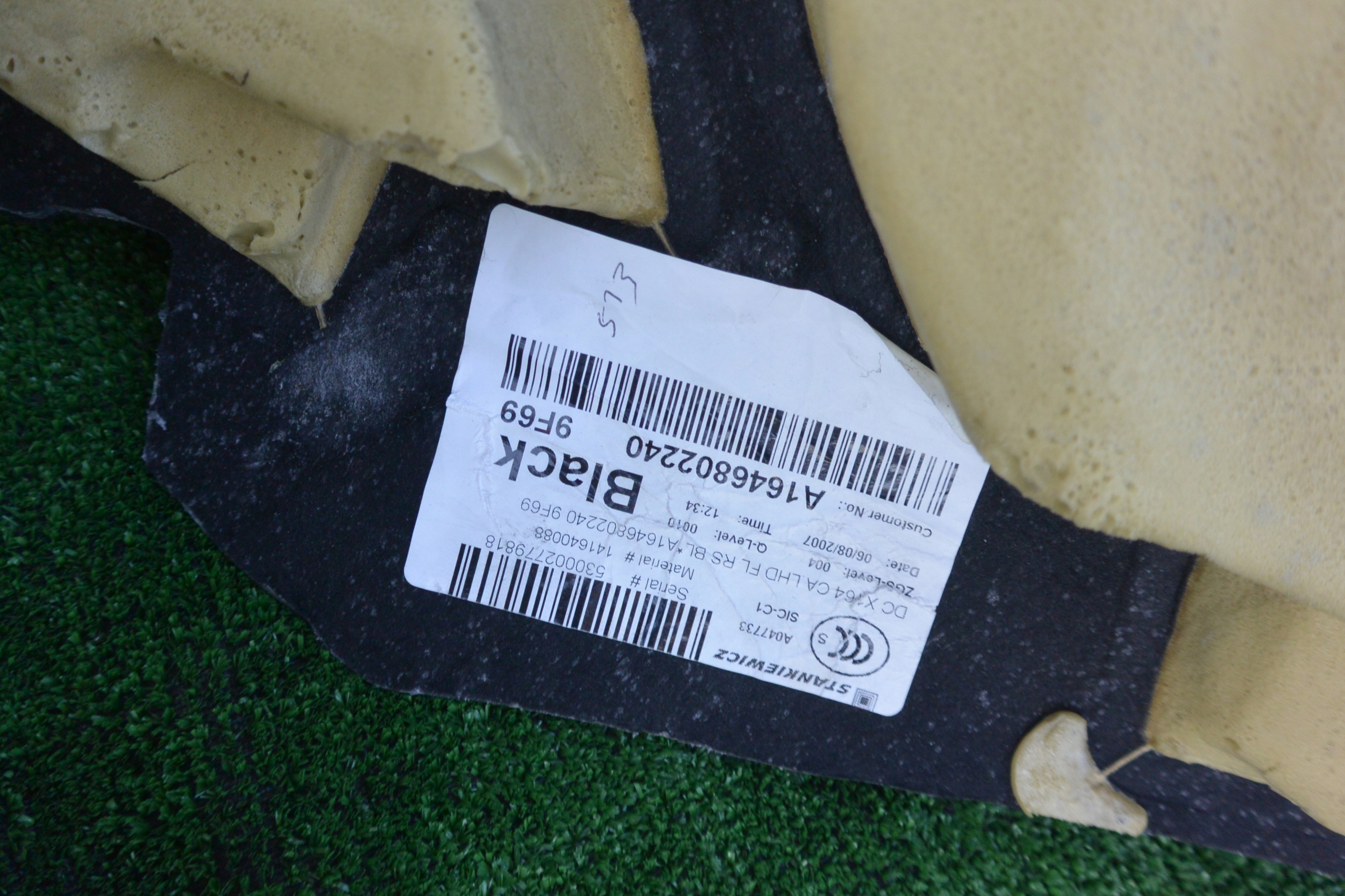 mats front black MERCEDES GL ML 164 EU