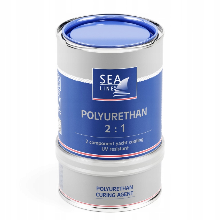 Farba Poliuretanowa Do Łodzi 0,75L NIEBIESKA-00116