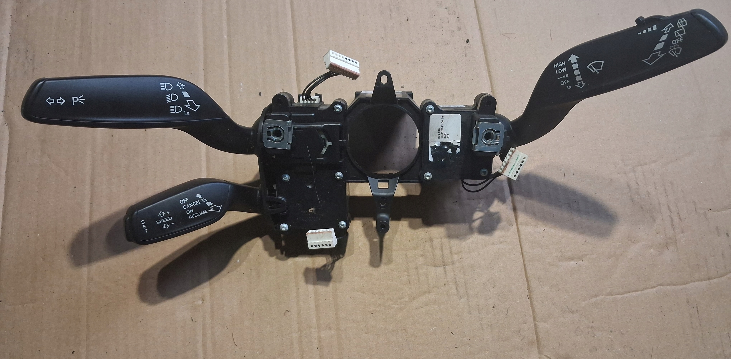 steering wheel levers and controls control indicator AUDI A1 8X Q3 8U0 8X0953501D