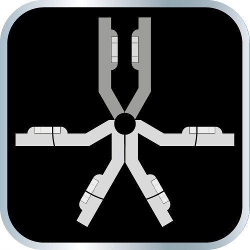 NEO 71-003 Poziomnica do słupków, ruchoma, magnes Kod producenta 71-003