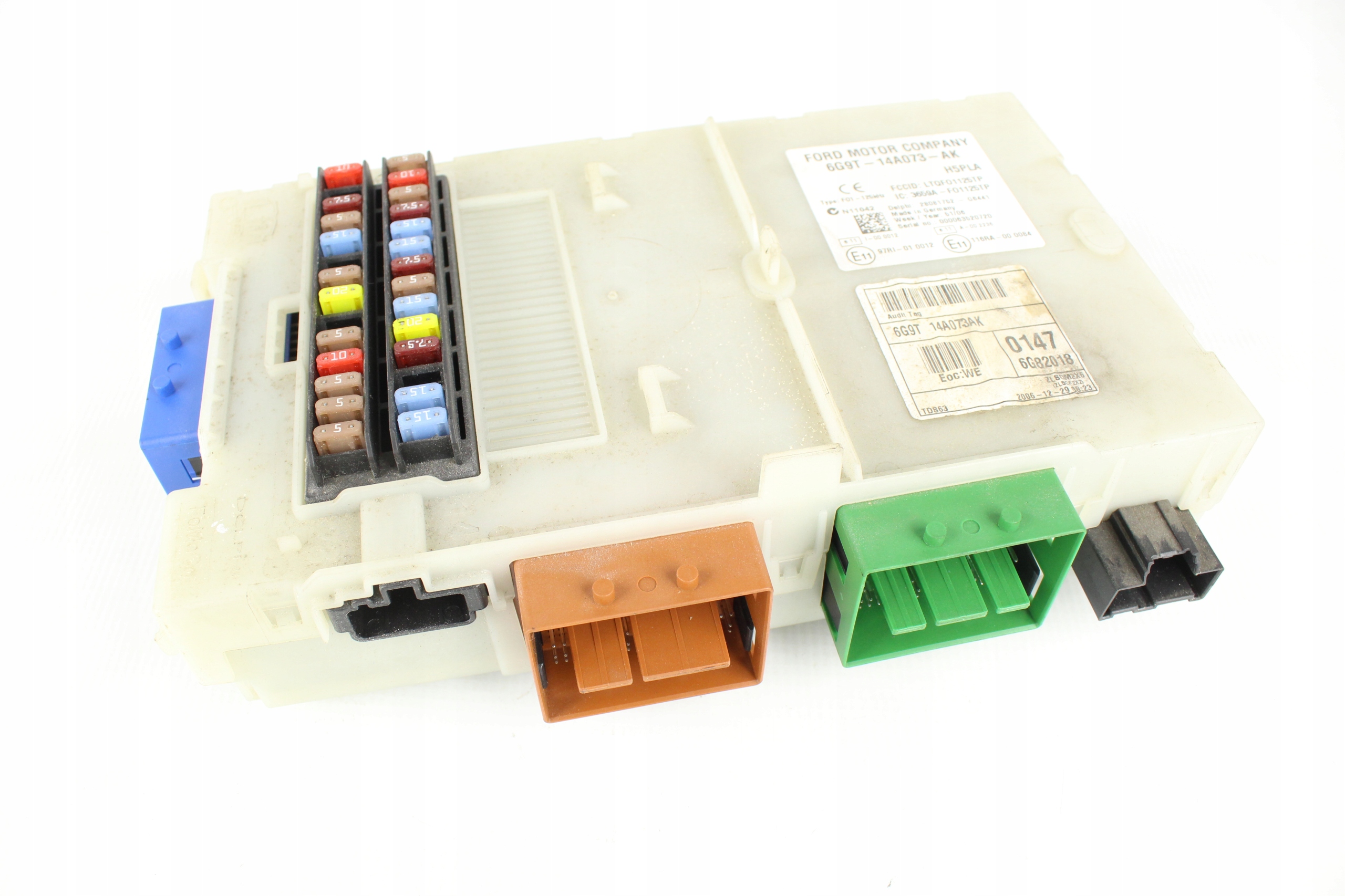 SKRZYNKA BEZPIECZNIKÓW MODUŁ BSI FORD S-MAX MK1 I 2.0 TDCI 06-14