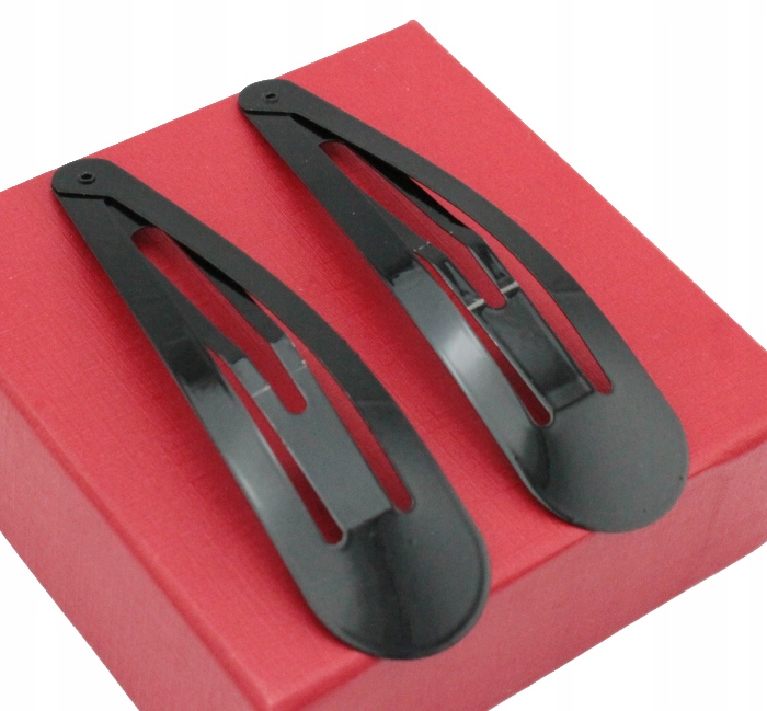 

Spinki Do Włosów Czarne Długie Pyki 8,5 cm 2 szt