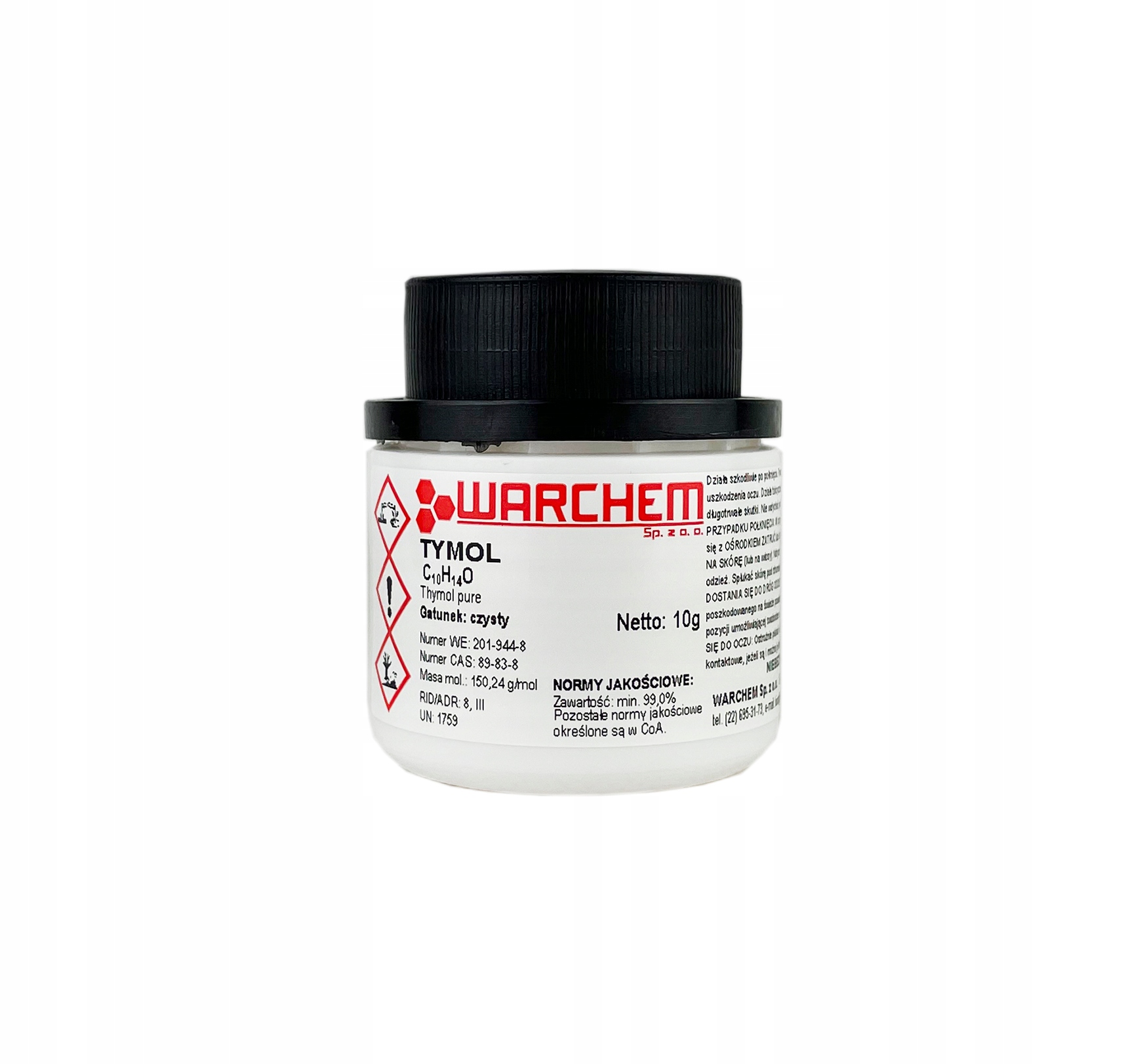 

Tymol czysty 10g Warchem