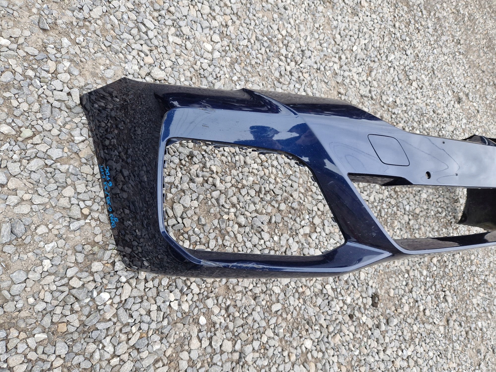 front bumper BMW 5 G30 m-packet LIFT 2020R->