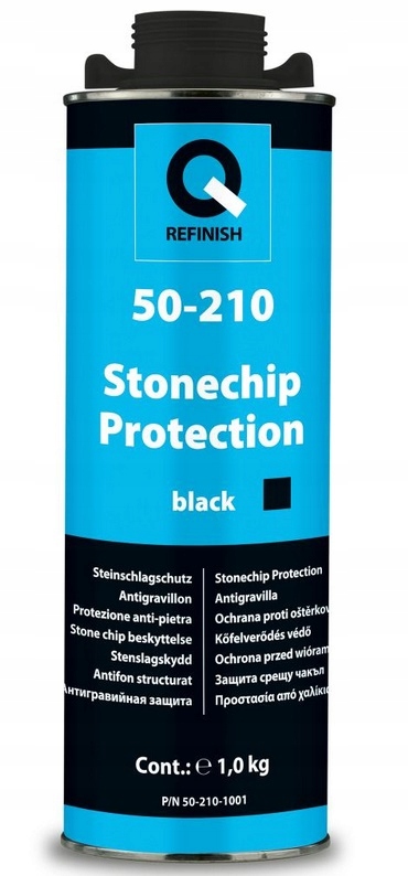 Q-refinish 50-210 konserwacja Baranek czarny z żywicą gumową i syntety 1099