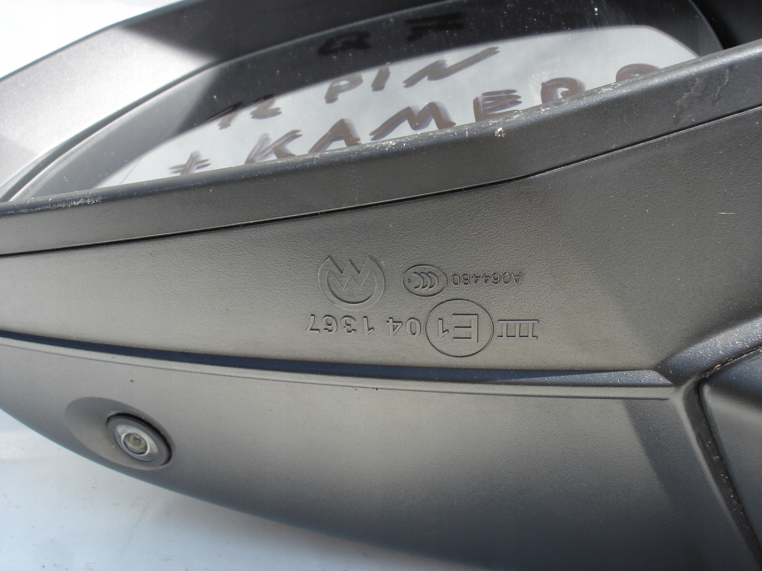 AUDI Q7 4M mirror left 12 PIN + KAMERA