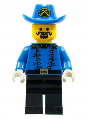 Lego Western Cavalry Colonel ww001 Nový