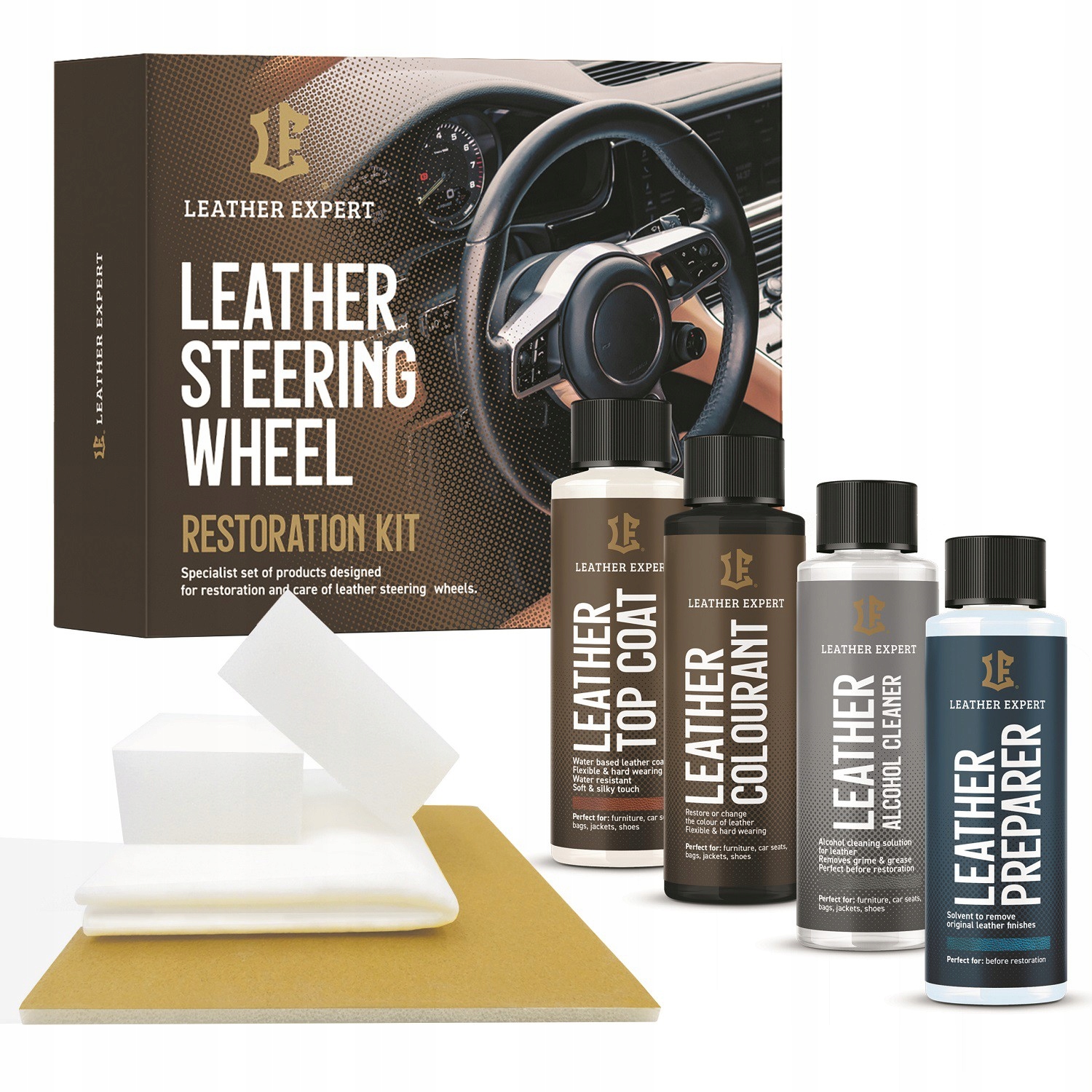 

Leather Expert Leather Steering Wheel Restoration