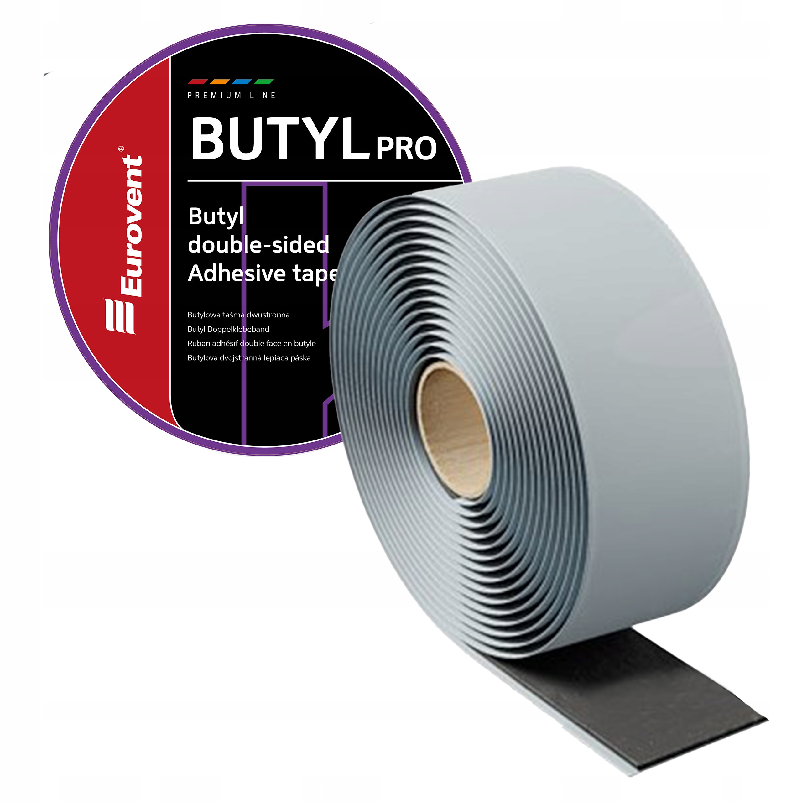 Butylová páska oboustranná 45 mm x 20 m Eurovent Butyl Pro