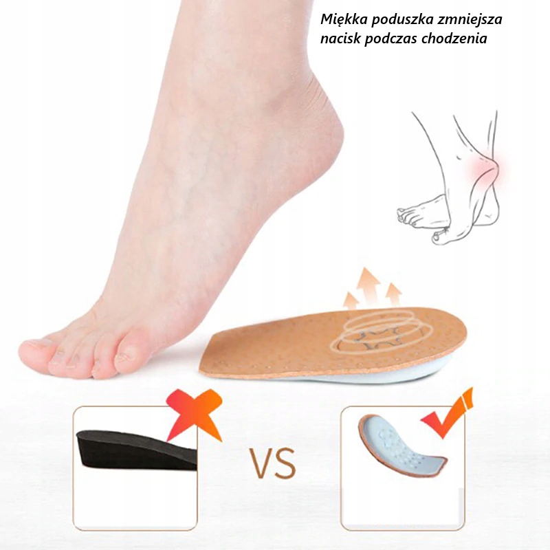 PODPIĘTKI DO BUTÓW NA OSTROGI SKÓRA KOREK 37-39 Model EASY