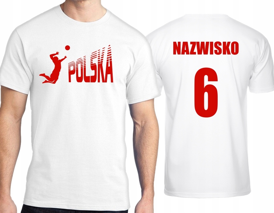 

Koszulka Kibica Reprezentacji Polski Nazwisko Nr