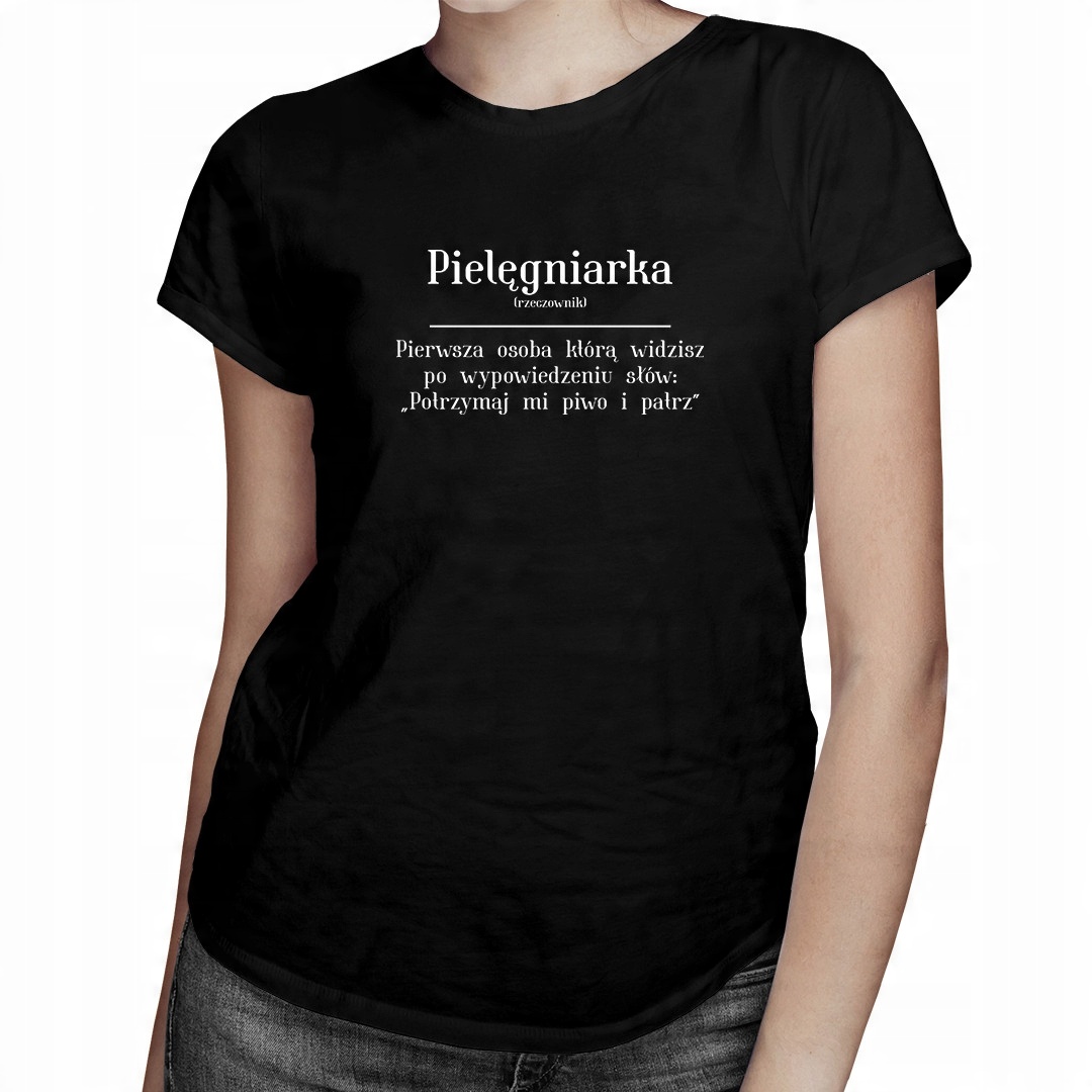 

Pielęgniarka - zabawna koszulka dla pielęgniarki