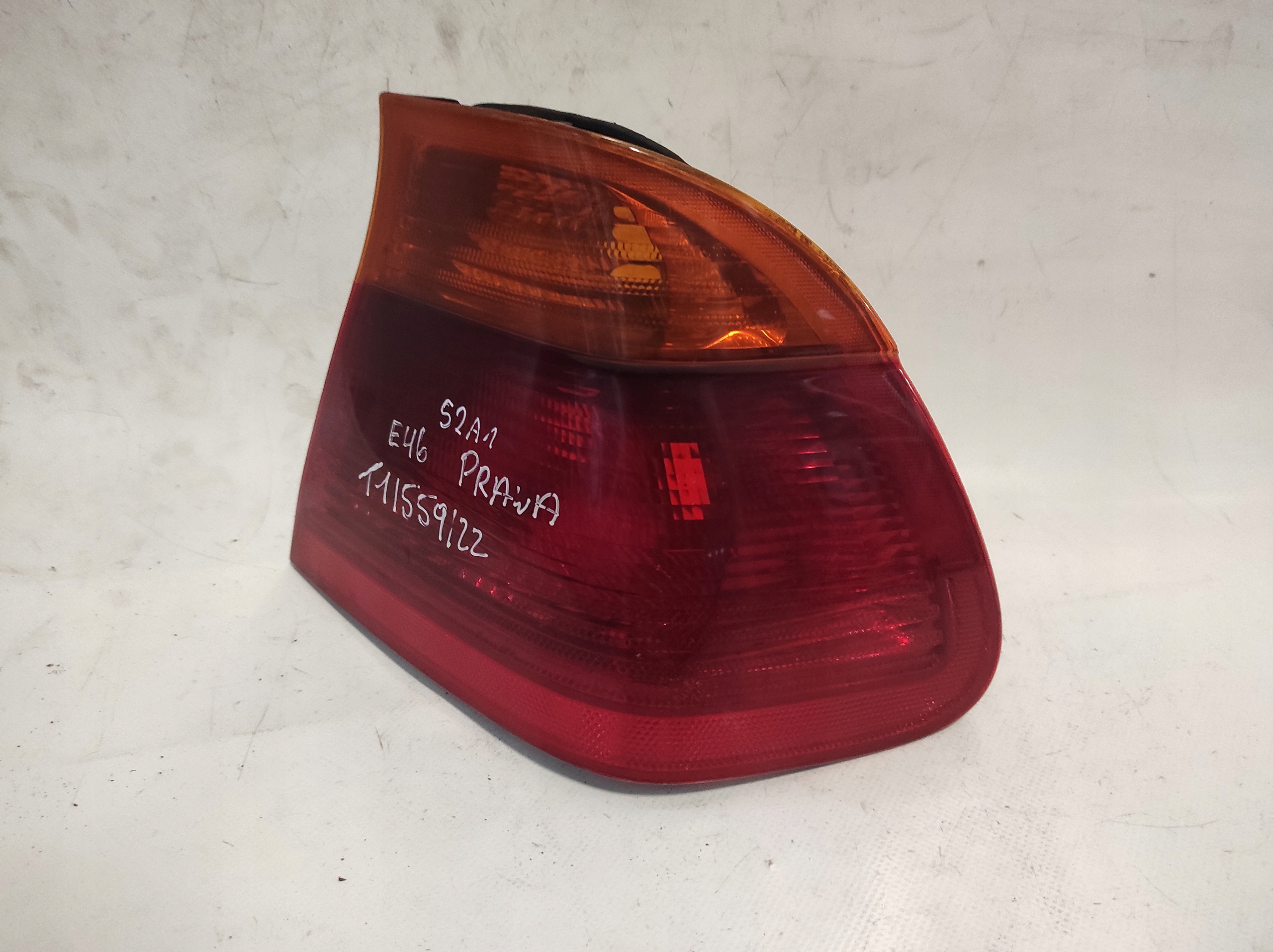 BMW E46 sedan light right rear rear part right