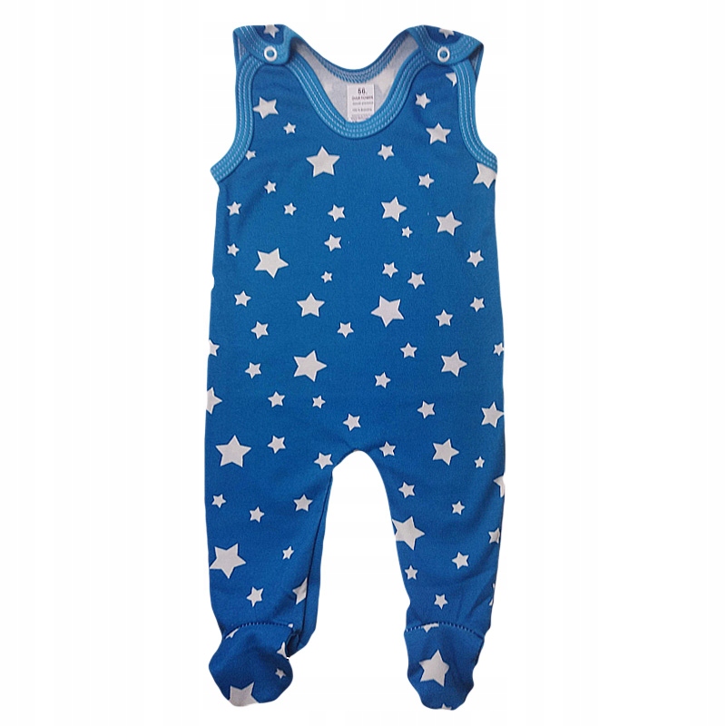 

Śpiochy śpioszki 68 niemowlęce piżamka w gwiazdki