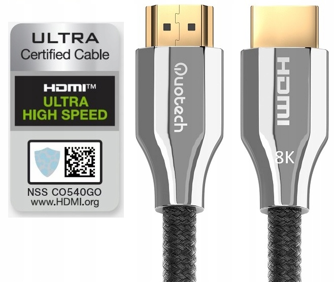Kabel Hdmi 2.1 Ultra High Speed 8K Premium 5m