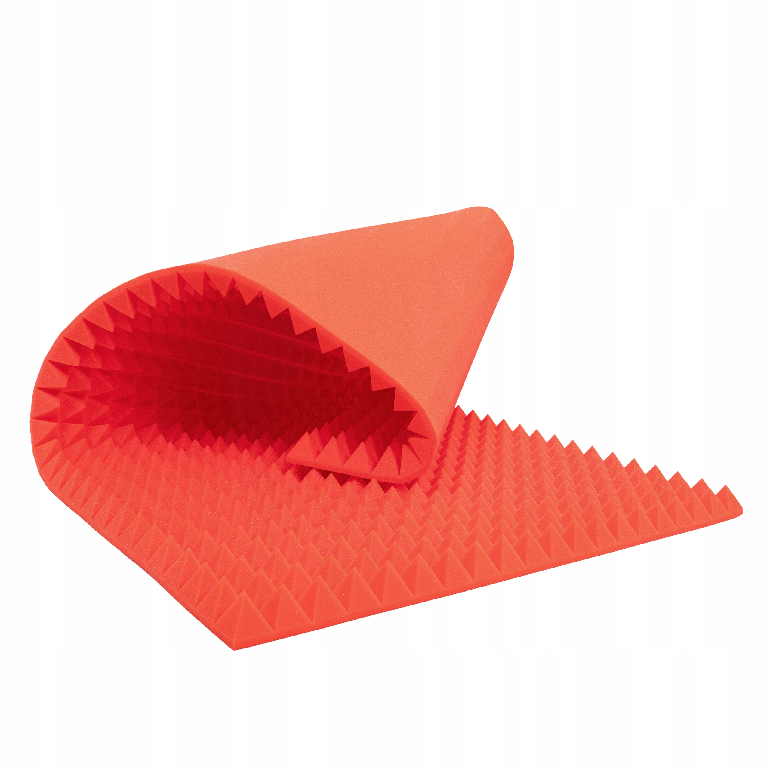 Akustická pěna Melounová Pyramidka 5 cm pohlcující vlny, zvuky na stěně