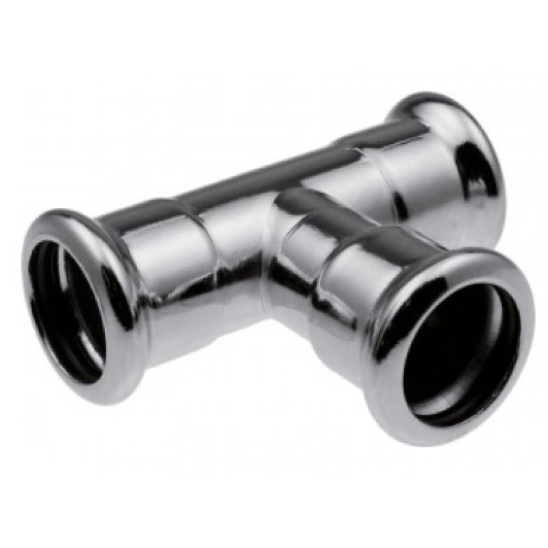 Kan -therm Steel złączka ocynkowana 108 Trójnik Steel zaprasowywany