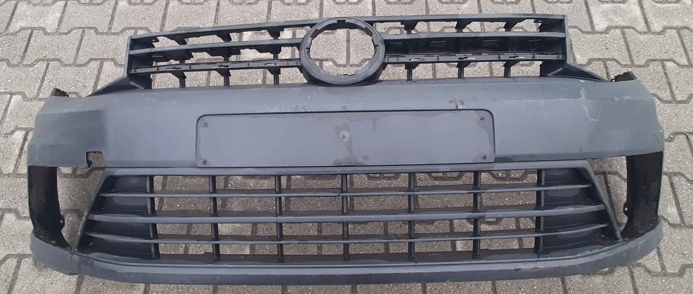 VW CADDY 2K5 15- front bumper front OE 2K5807221J