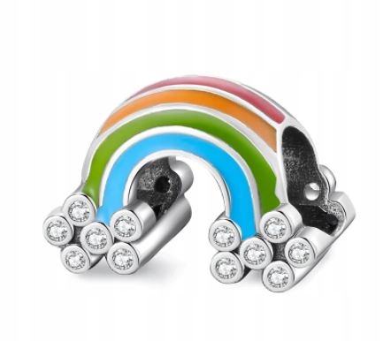 

Charms zawieszka Tęcza Srebro do Pandora