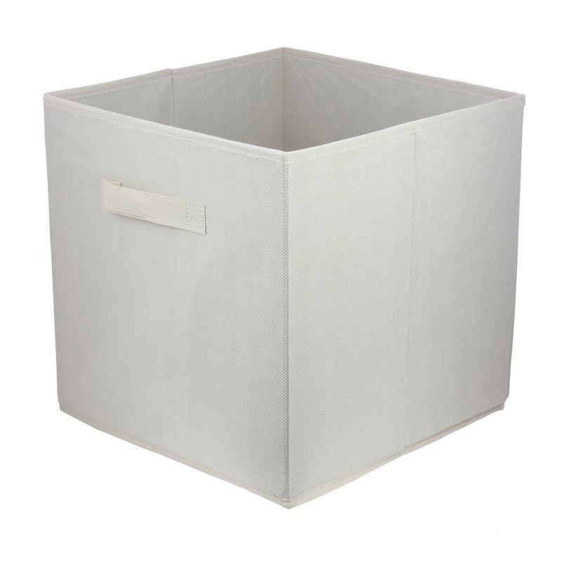 

Pudełko tekstylne 31x31x31 kremowe