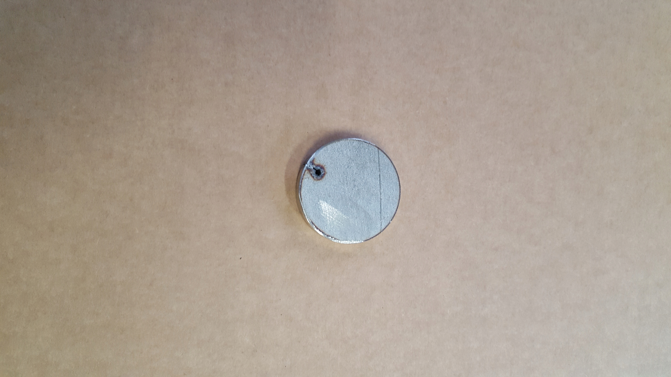 

Krążek nierdzewny zaślepka fi 42x8mm