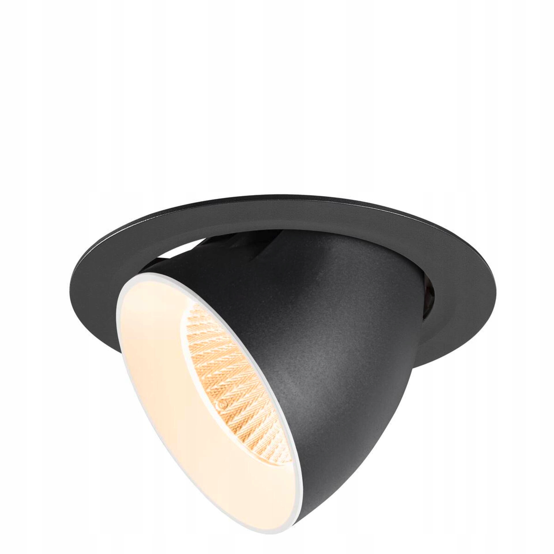 Stropní bodové svítidlo Slv Numinos Gimble XL 24W 2700K černá/bílá