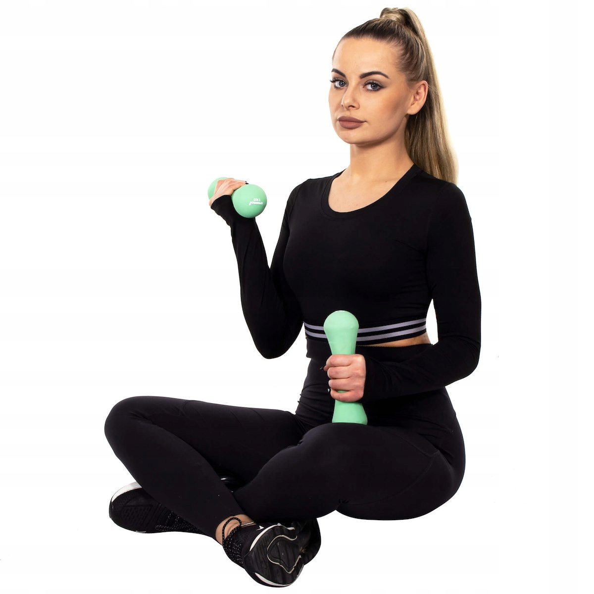 ZESTAW HANTLI 2x2kg HANTELKI CIĘŻARKI FITNESS 4kg HANTLE DO ĆWICZEŃ Waga 2x 2 kg