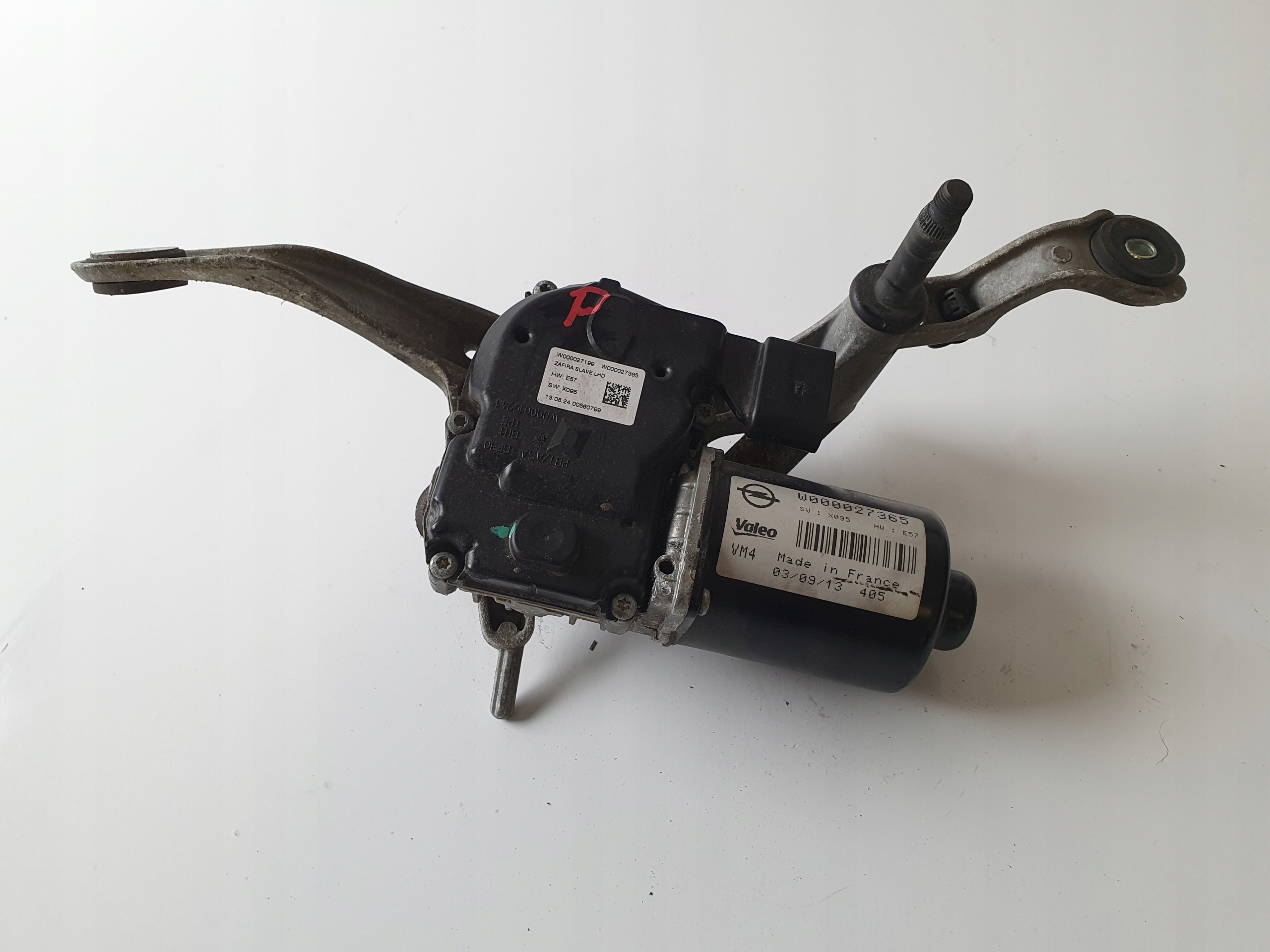 ZAFIRA C Mécanisme Micro moteur Essuie glaces Droite