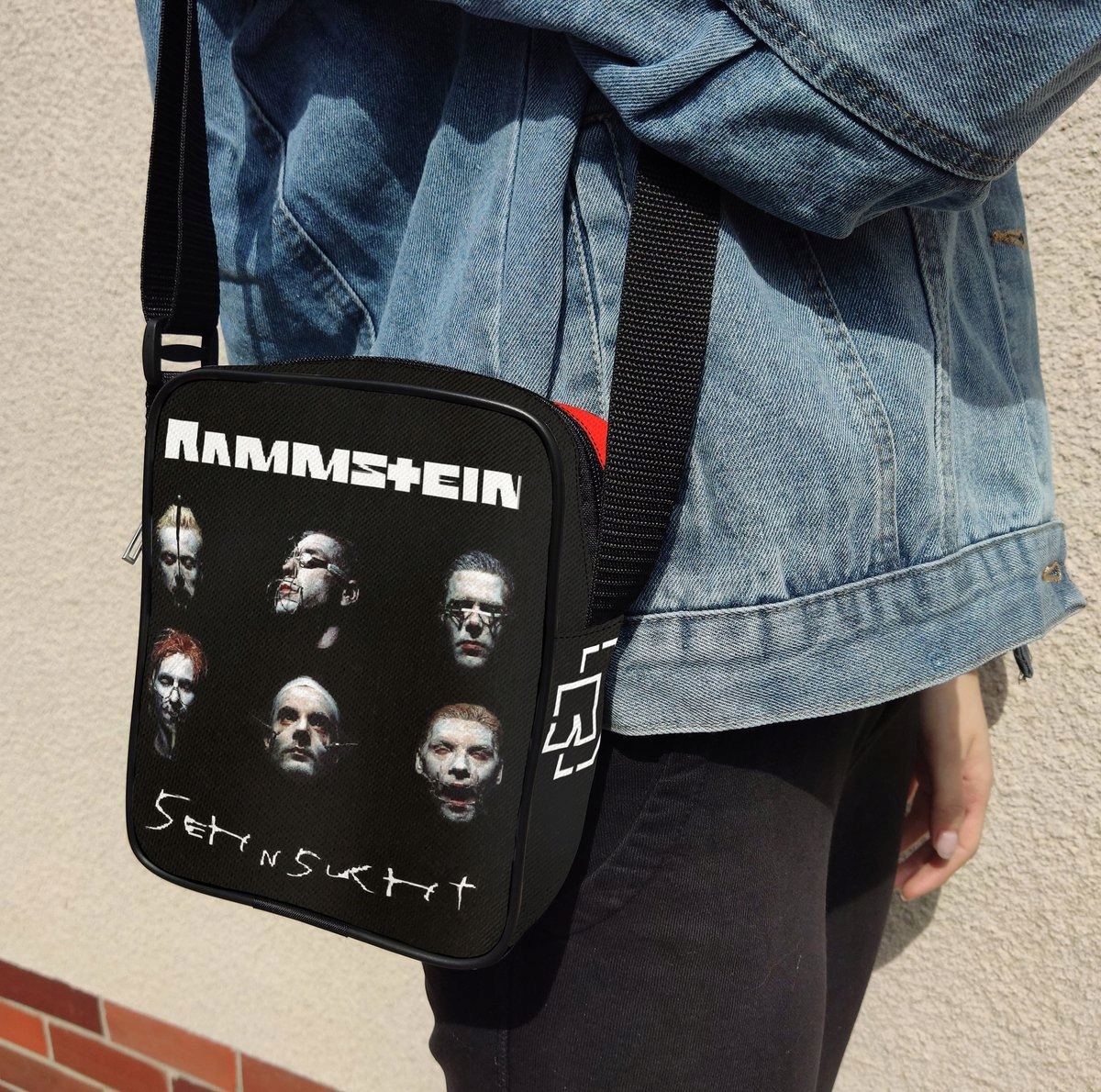 Torba Listonoszka RAMMSTEIN 01 Dodaj Napis! Styl miejski