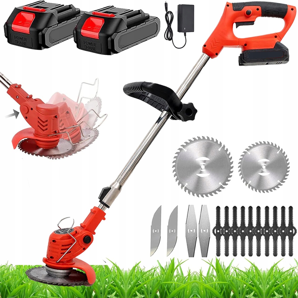 Podkaszarka Akumulatorowa Elektryczna Kosa Wykaszarka Do Trawy 48V Mocna