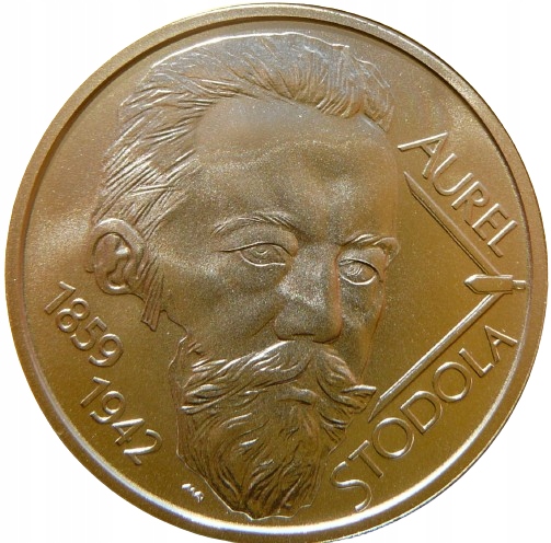 10 EURO SŁOWACJA 2009 URODZINY AURELA STODOLY Ag