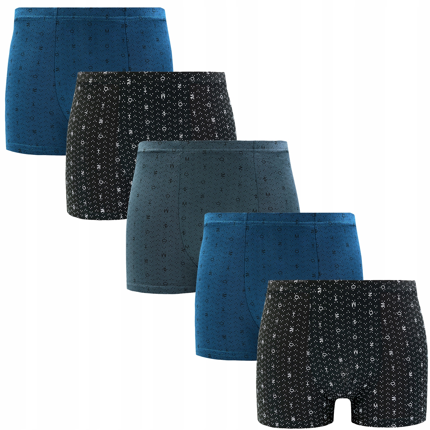 

5x Bokserki Męskie Bambusowe Rozmiar 4XL