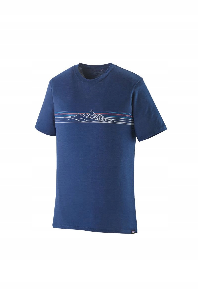 Koszulka Patagonia Capilene Cool Merino Blend Graphic Shirt: L