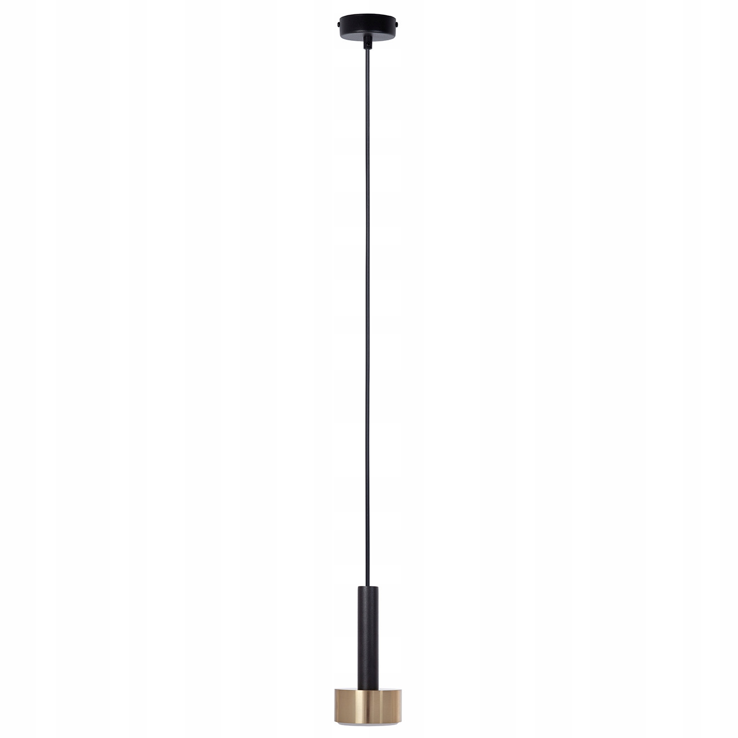 Minimalistické závěsné bodové svítidlo černé zlaté do kuchyně nad bar Sigma