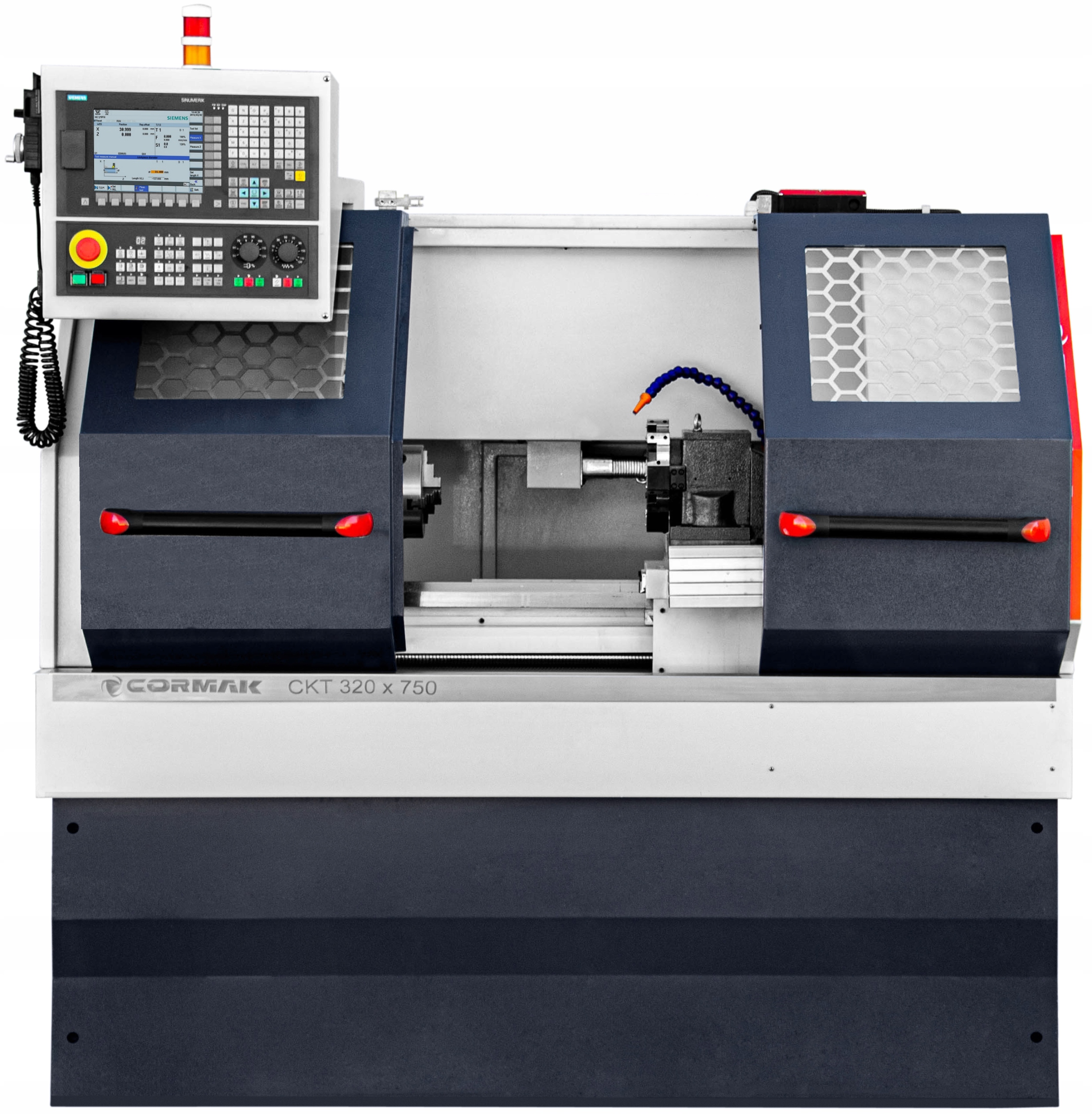 TOKARKA CNC TOKARKI CORMAK CNC 320x750 HIT Model CNC 320 x 750 MANUAL