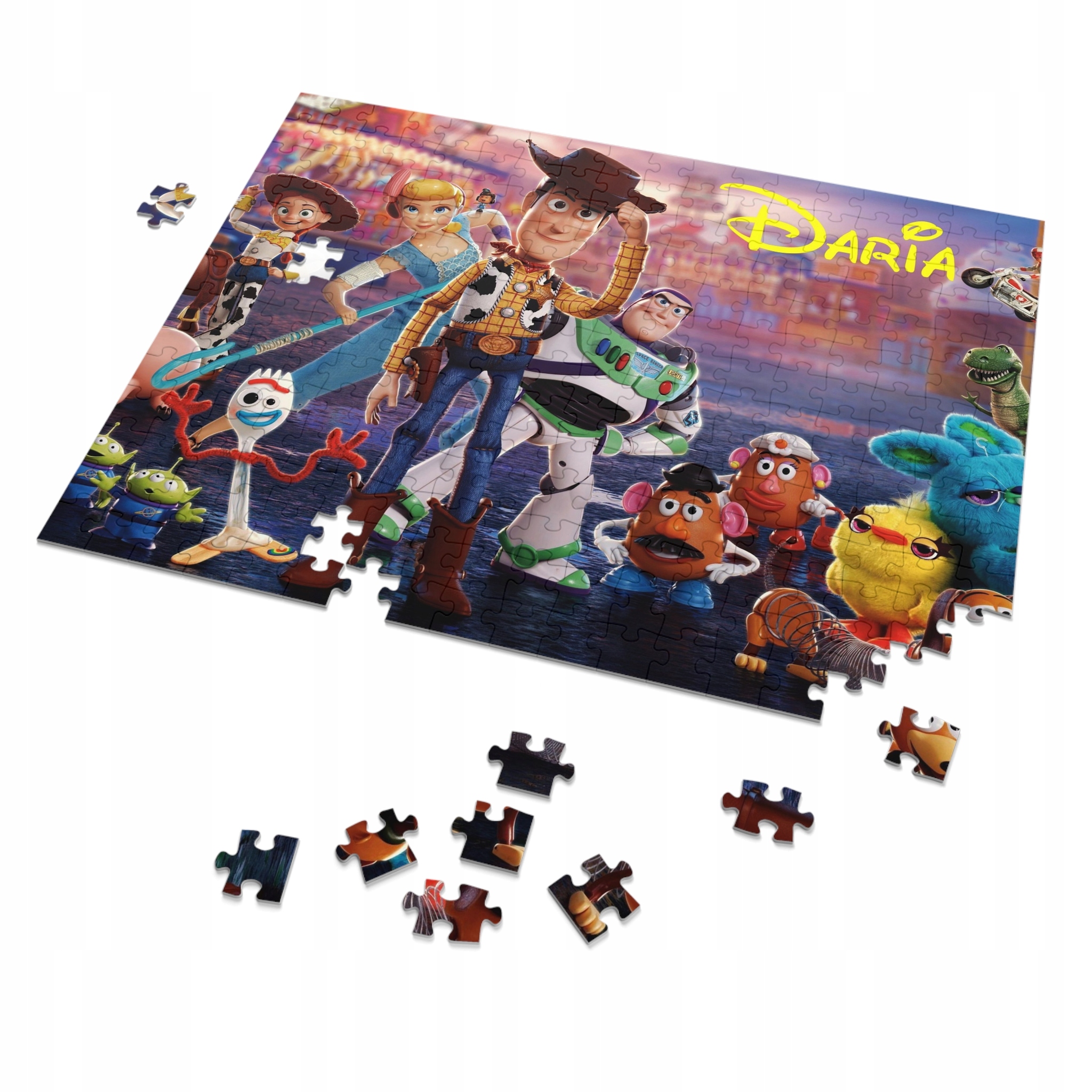 

Puzzle Imię Toy Story A4 70 el