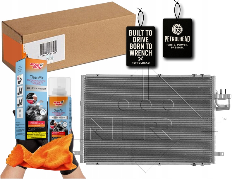 конденсатор кондиционера kia CARENS II 2.0d 07.02- nrf # pro+ Kit9