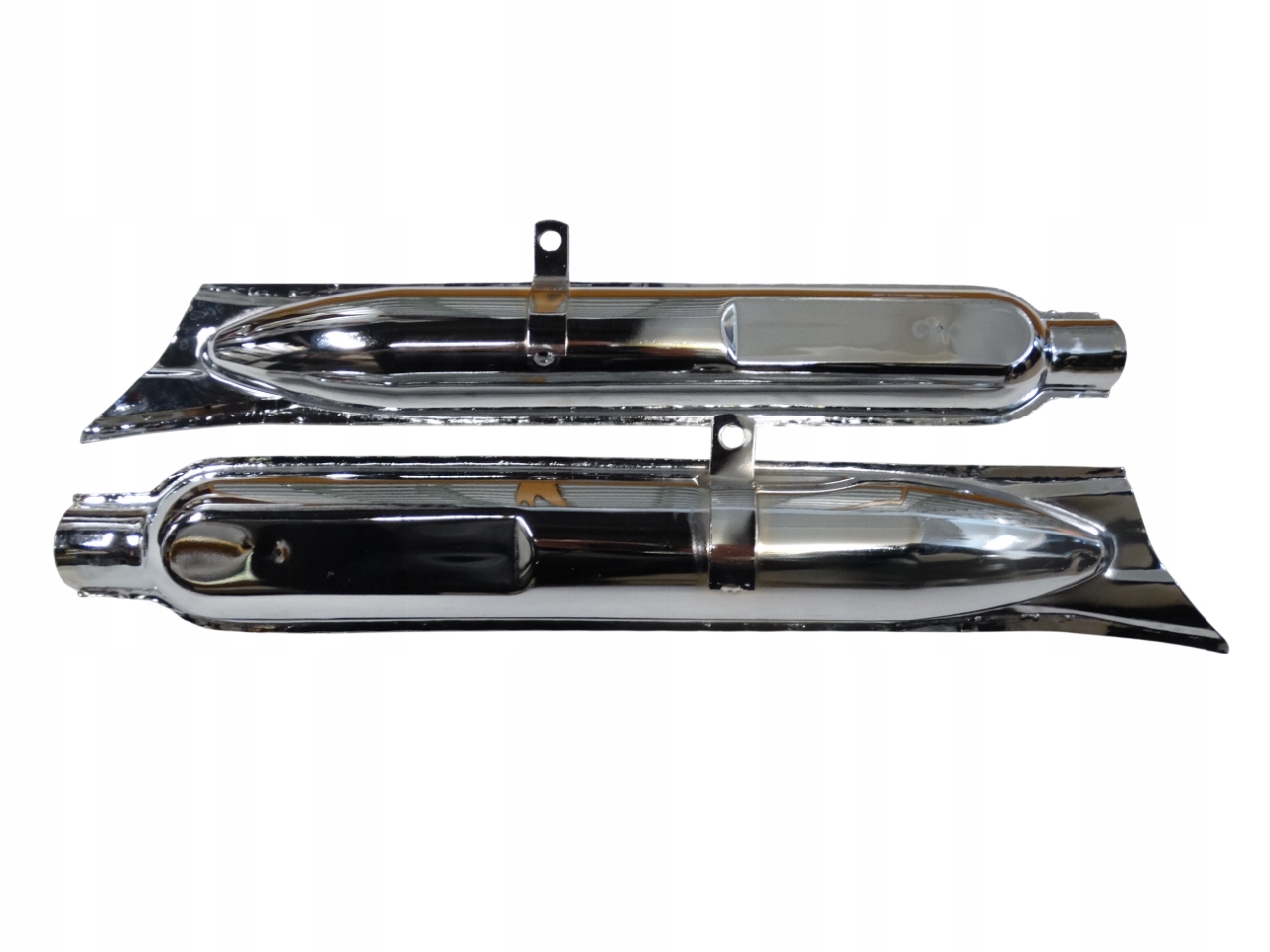 Tłumiki M72 rybka chrom