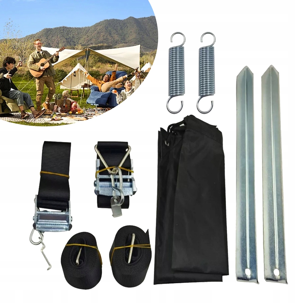 Upevnění markýzy Rychlé zapínání, Sada pro upevnění markýzy/stanu