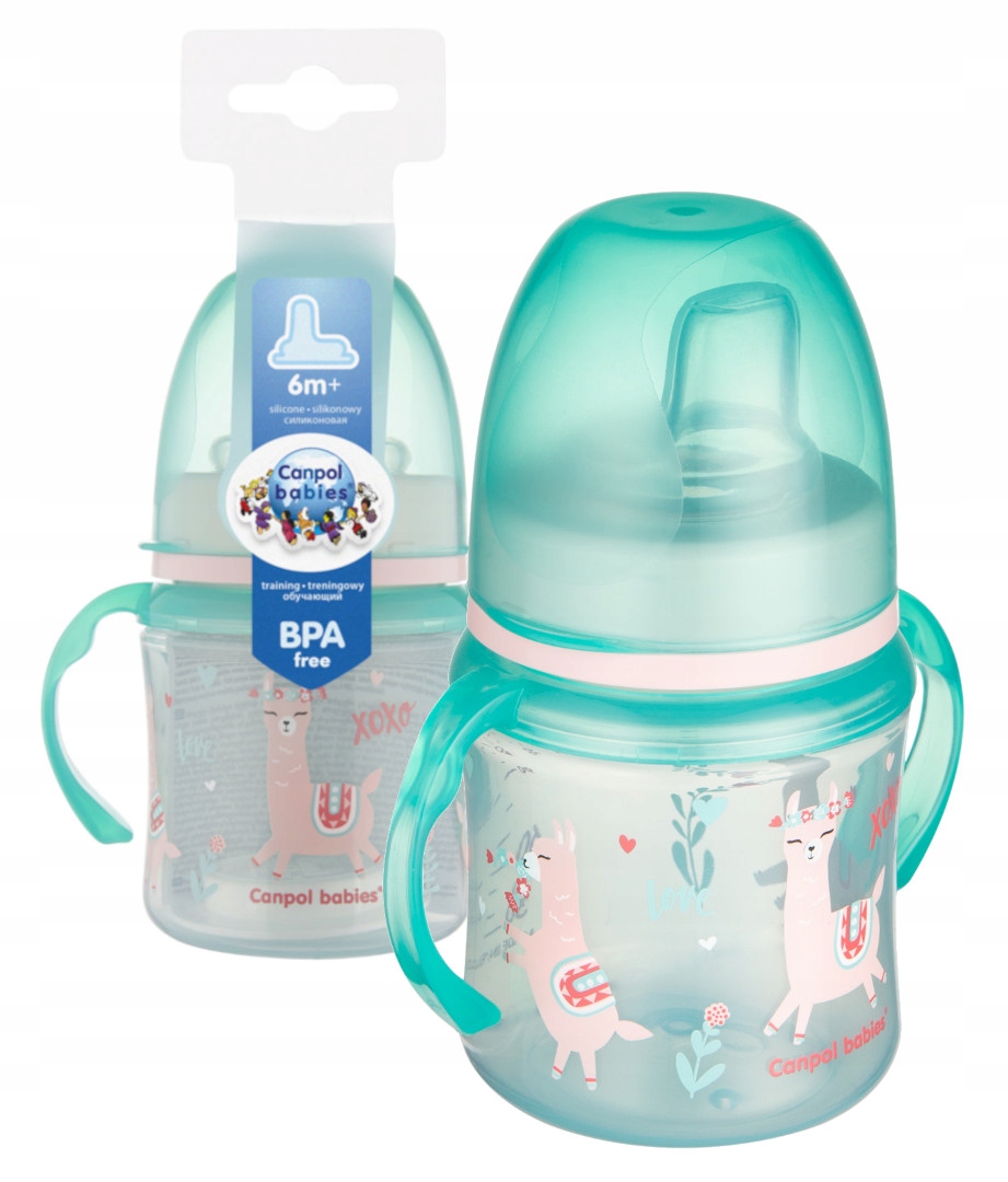 

Canpol Kubek Treningowy Niekapek Ustnik 120ml 6m+