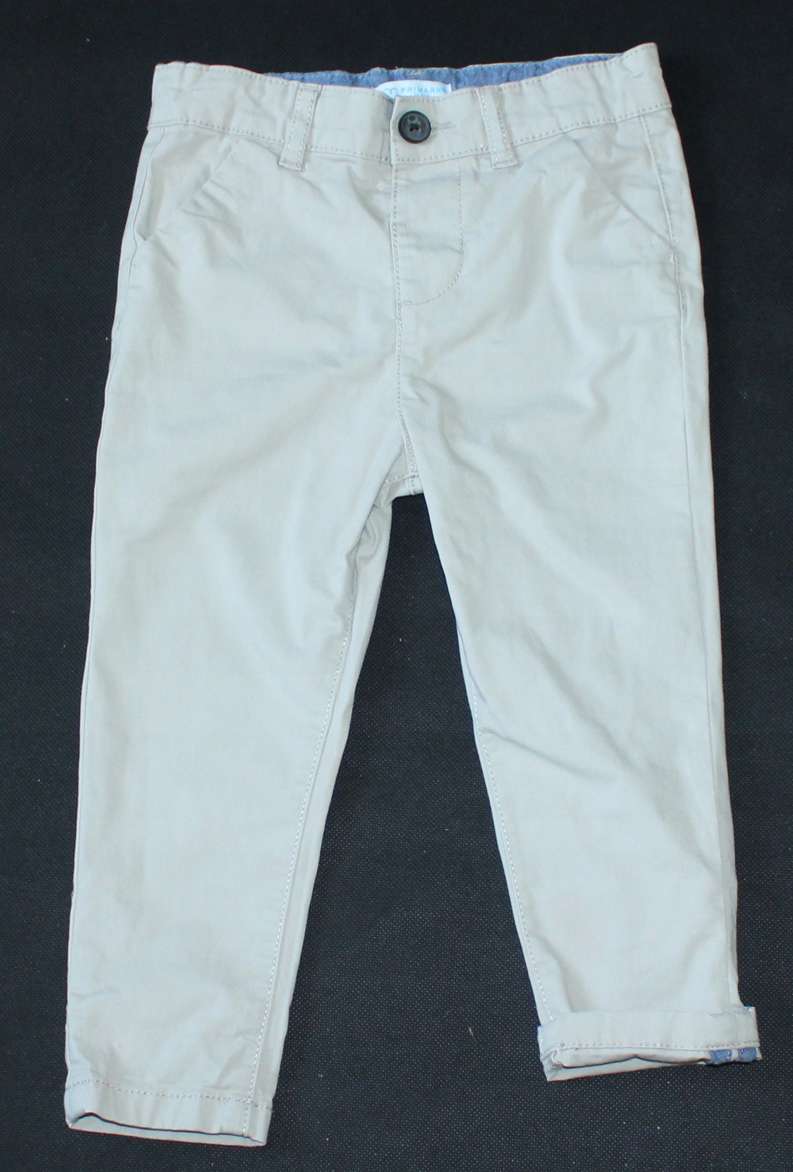 PRIMMARK BEŻOWE SPODNIE Roz 92