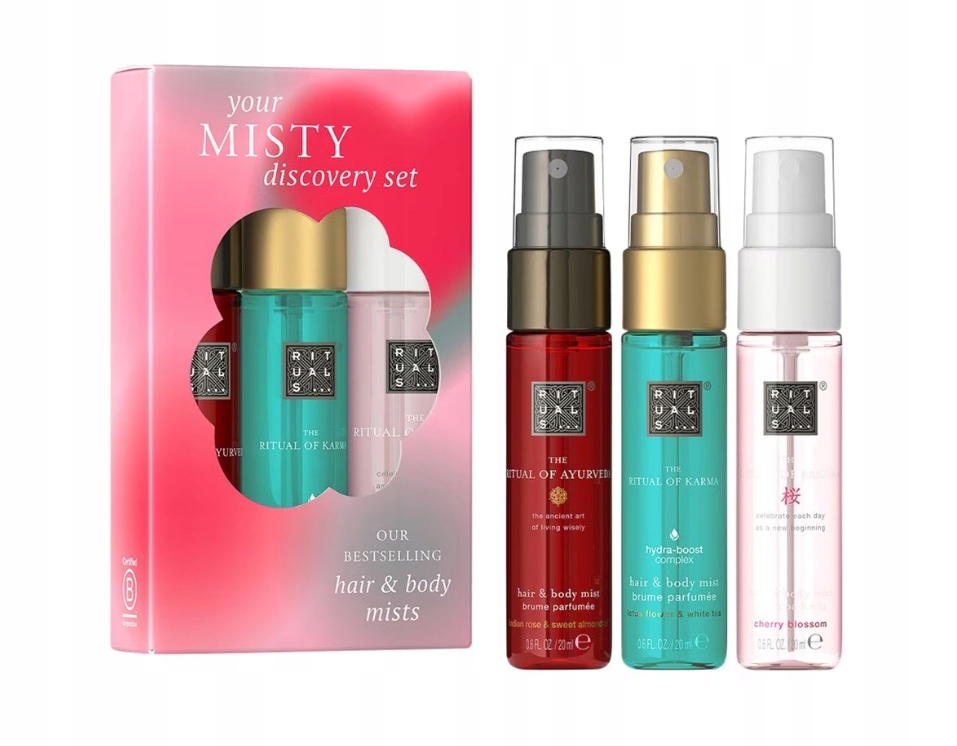 Rituals Zestaw 3 Mgiełek Mgiełka Sakura Ayurveda Karma 3x 20 ml