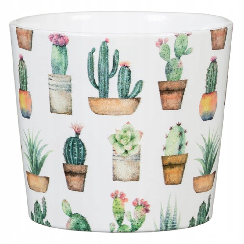 

Mini osłonka na doniczkę kaktusy i sukulenty Cacti