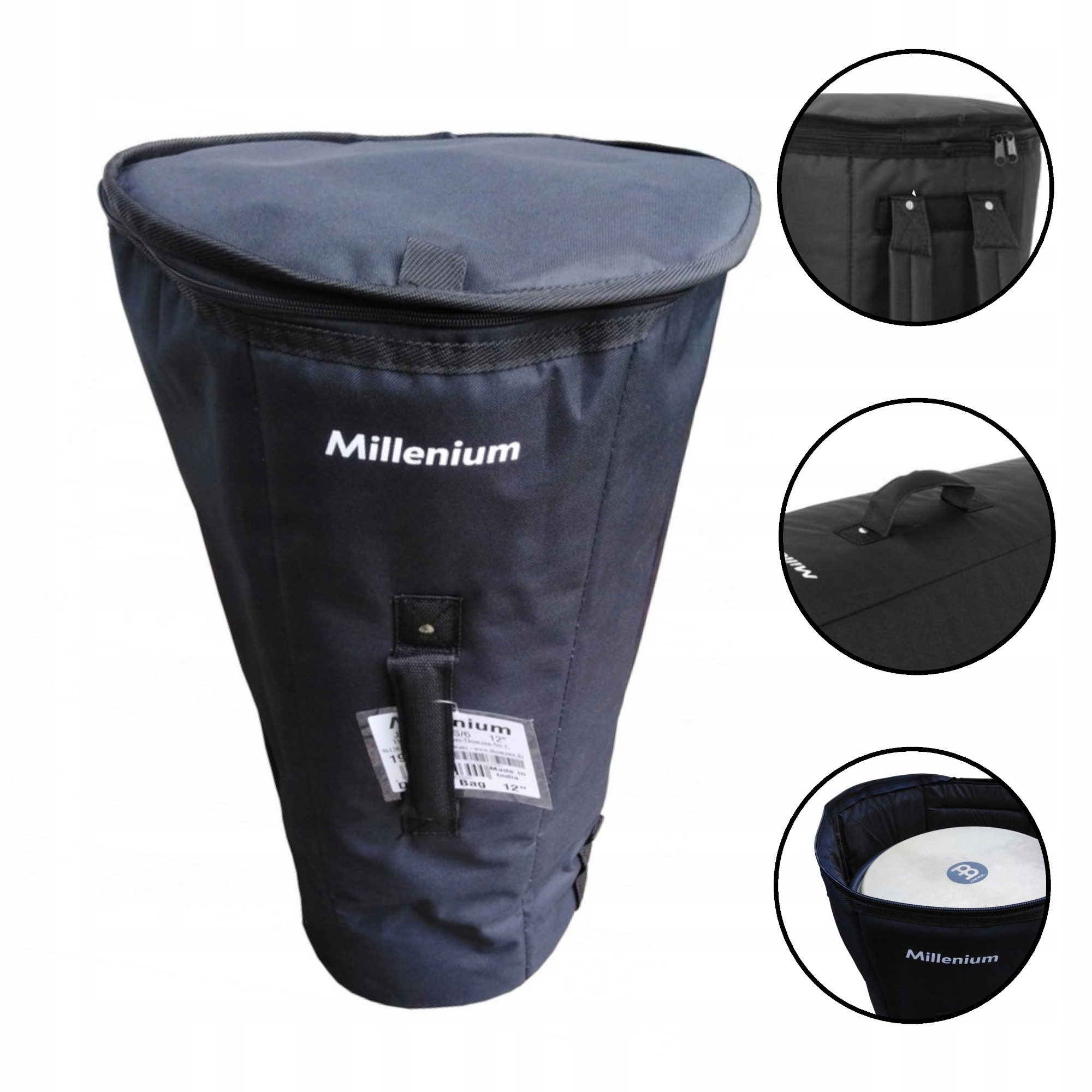 Millenium 12" Djembe Bag - Pokrowiec na bęben dżembe wys. 60 cm Millenium